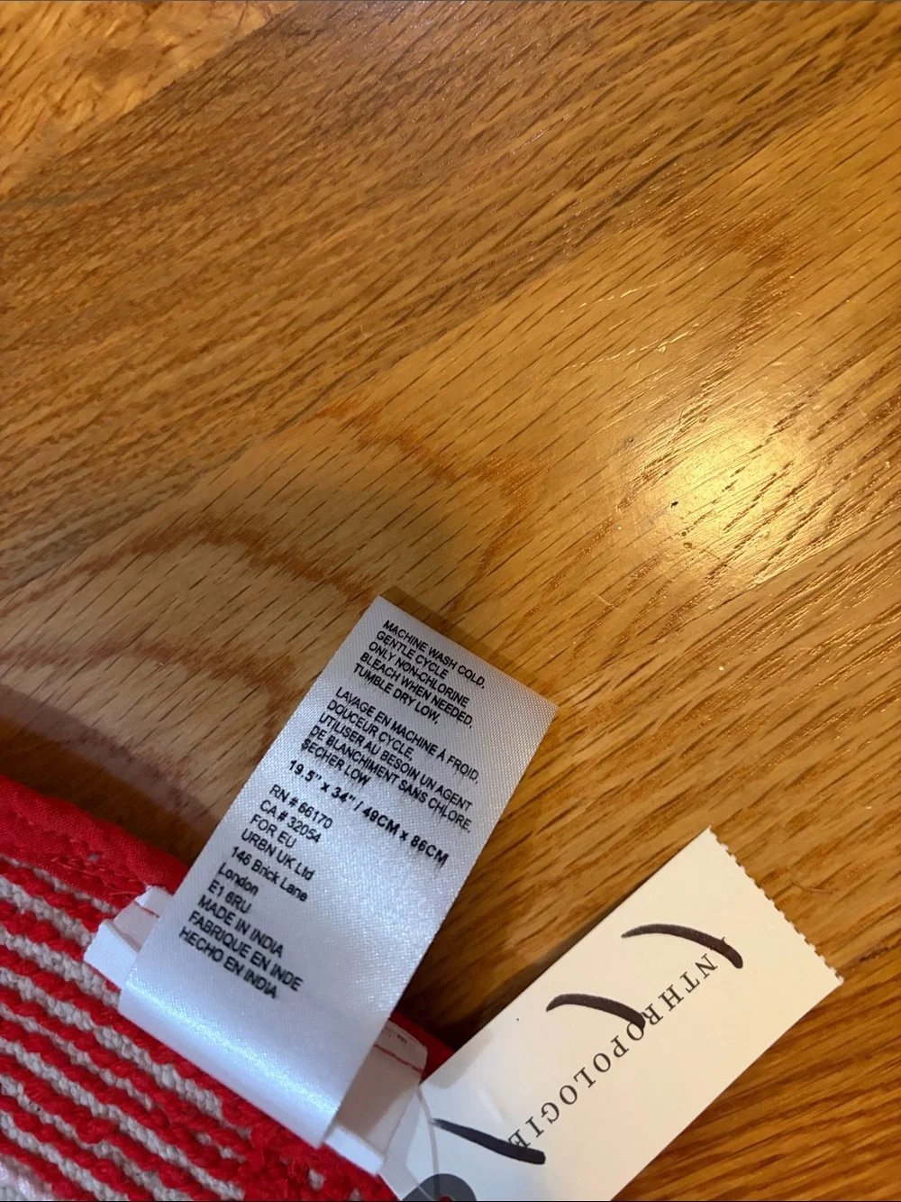 Anthropologie sold out